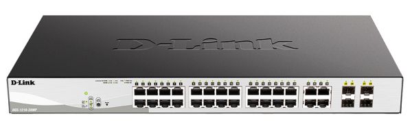 Коммутатор D-link DGS-1210-28/F 28x10/100/1000 Мбит/сек, настраиваемый
