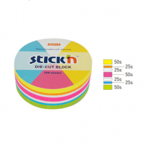 Самоклеящийся блок Stick`n 21830 67x67 мм 250 л. 5 цв.