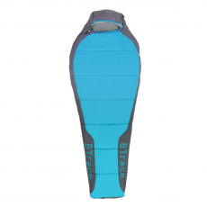 Спальный мешок Btrace Swelter L 220*90(55), серый/синий S0585