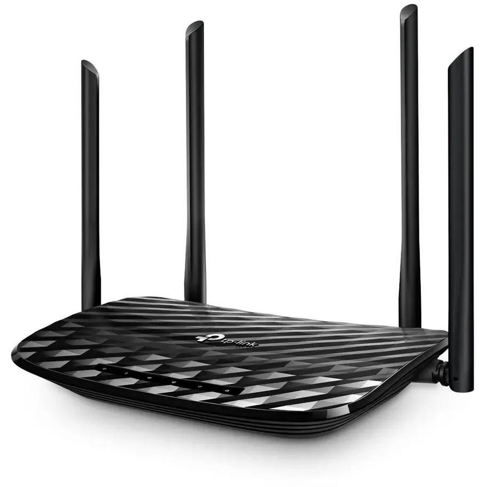 Wi-Fi роутер TP-LINK Archer C6 v.2.0 AC1200 черный